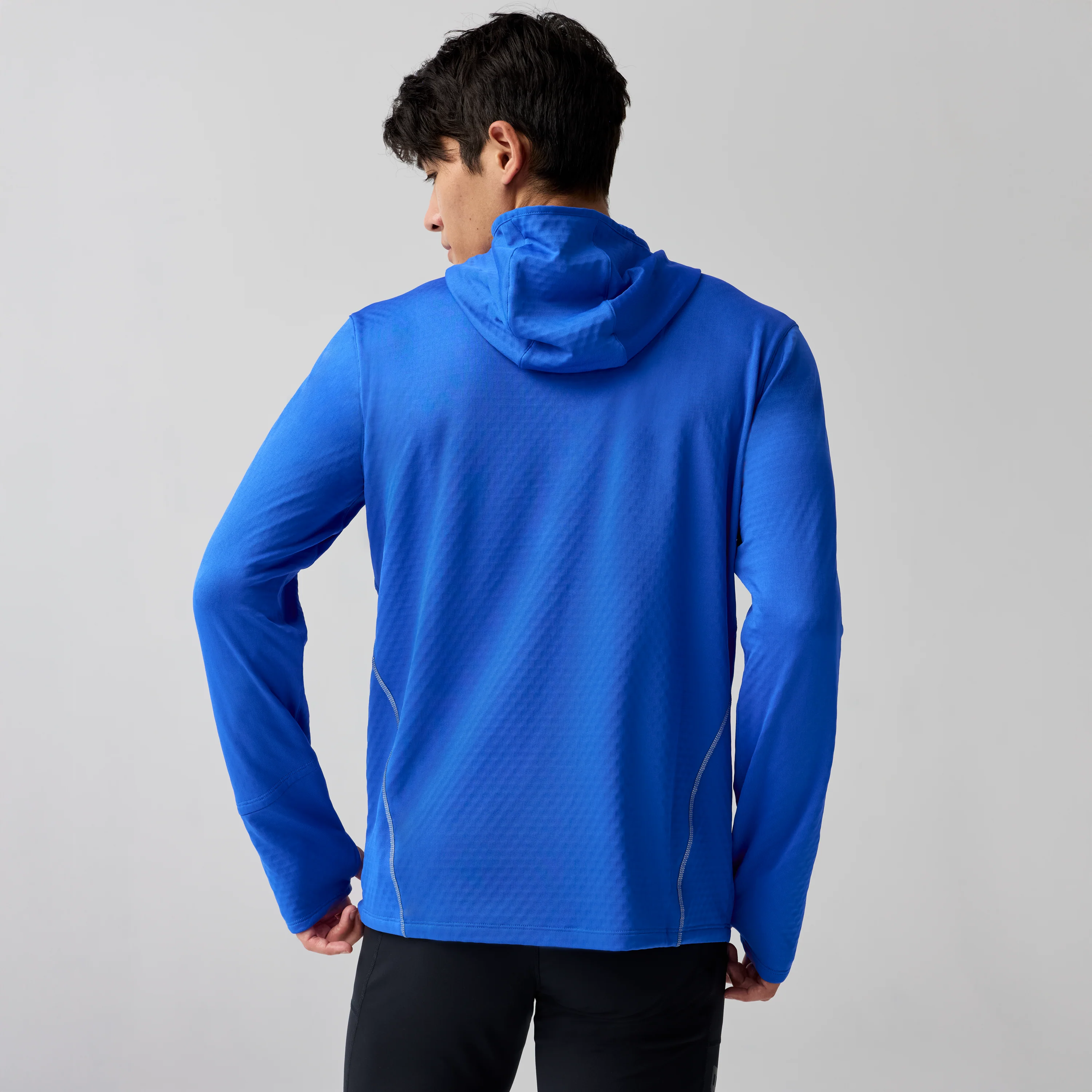 Brooks Notch Thermal Hoodie 3.0 Mens - Blue - Image 3