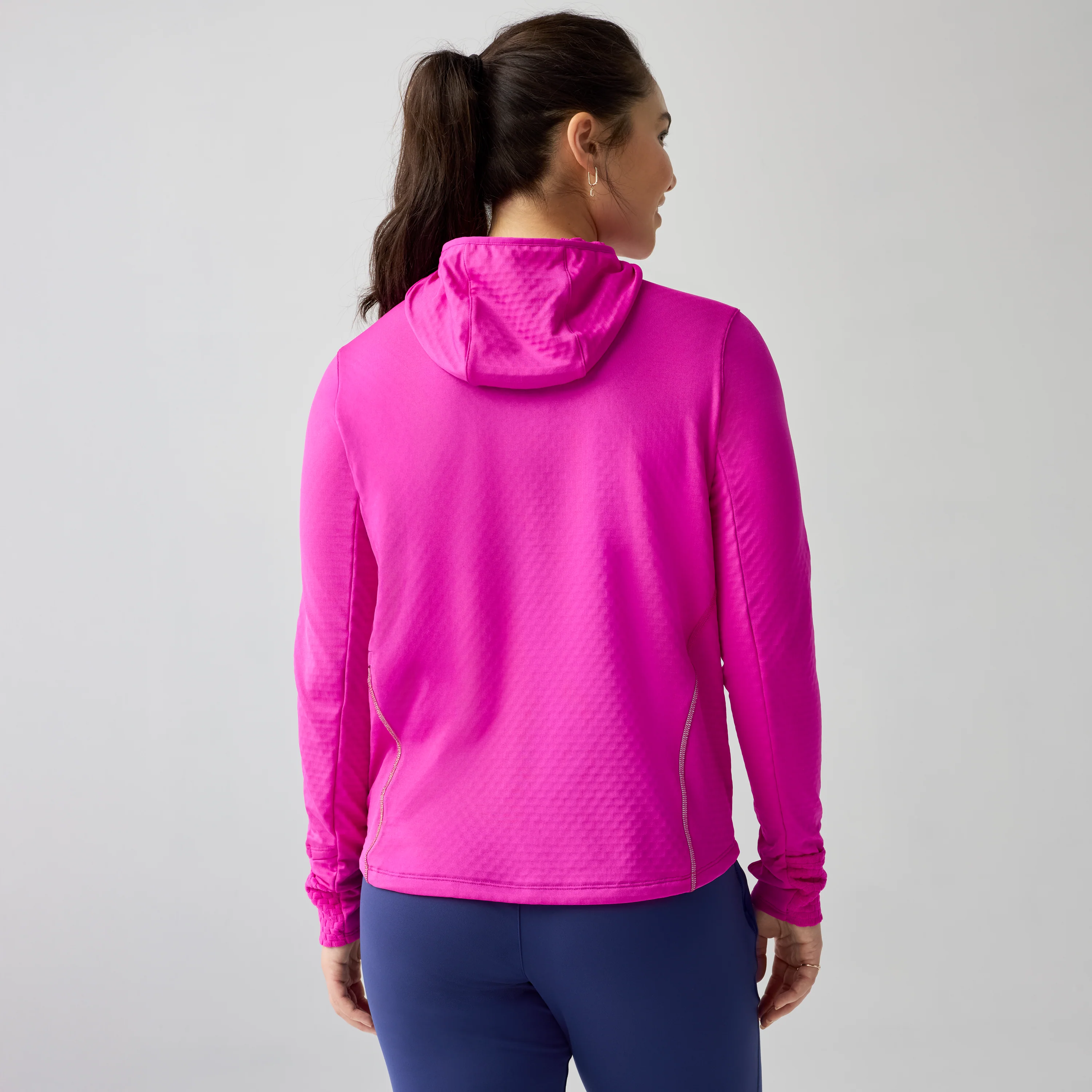 Brooks Notch Thermal Hoodie 3.0 Womens - Pink - Image 5