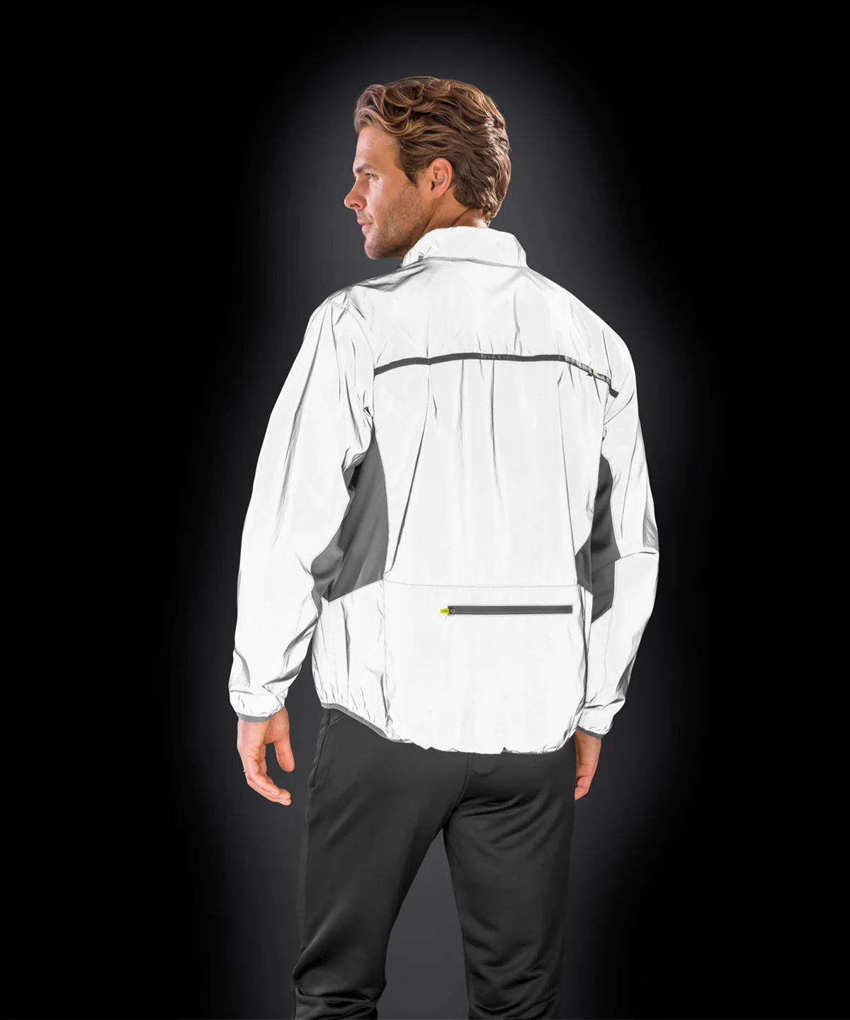 Spiro Luxe Reflective Hi-Vis Jacket - Image 3